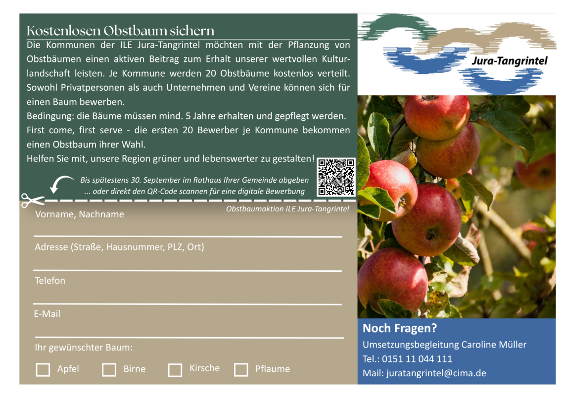 Aufruf Streuobstaktion 2026 | © cima